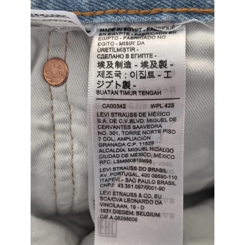 Levi's Premium Men's 501 93's Button Fly Size 31×30 stretch Fast Shippjng